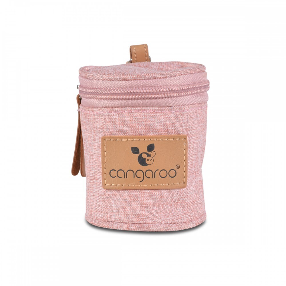 Cangaroo Thermobox Schnullertasche Celio mit Griff, f&uuml;r Schnuller und Bei&szlig;ring rosa - Bild 1