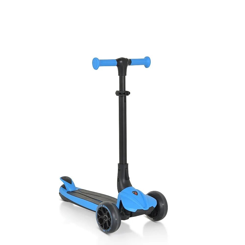Byox Kinderroller Bolt 3 R&auml;der, h&ouml;henverstellbar, klappbar, PU-R&auml;der, ABEC-9 blau - Bild 1