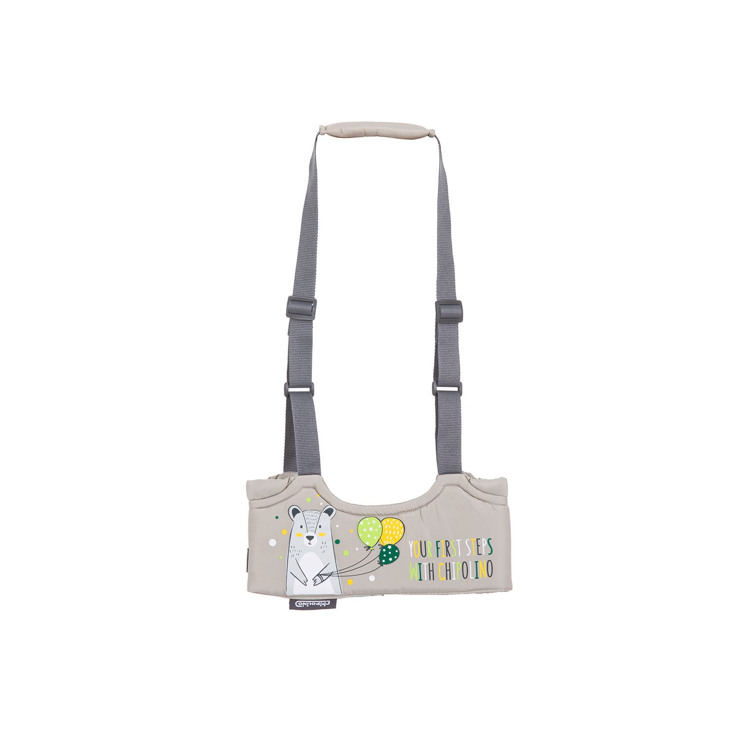 Chipolino Babylaufgurt 1st Steps Laufhilfe Laufleine zuhause oder unterwegs hellbraun - Bild 1