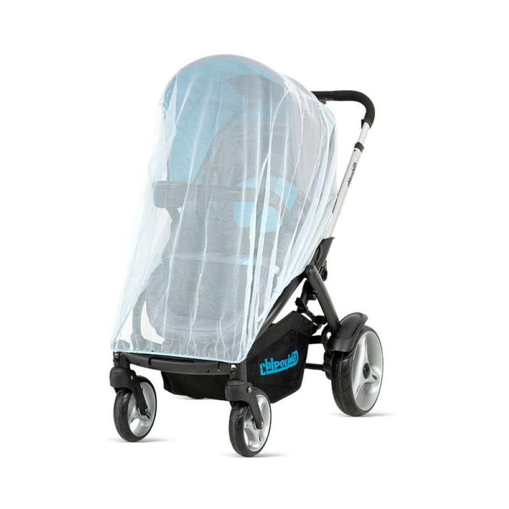 Chipolino Universal Moskitoschutz Kinderwagen, Buggy f&uuml;r alle Einsitzer wei&szlig; - Bild 1