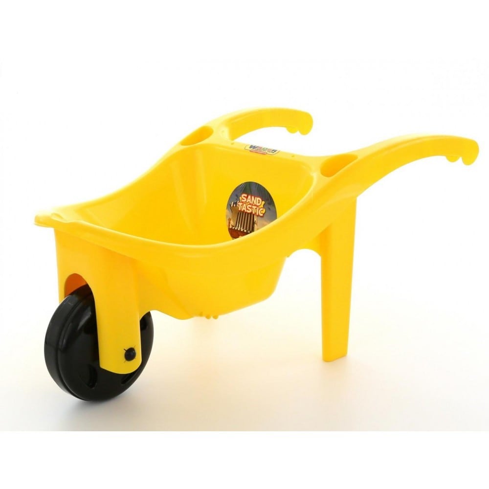 Polesie Kinder-Schubkarre 39545 SandTastic Sandspielzeug Kunststoff ab 12 Monate gelb - Bild 1