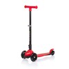 Chipolino Kinderroller Robby 3 LED-Räder Lenker höhenverstellbar klappbar Bremse rot - Bild 1
