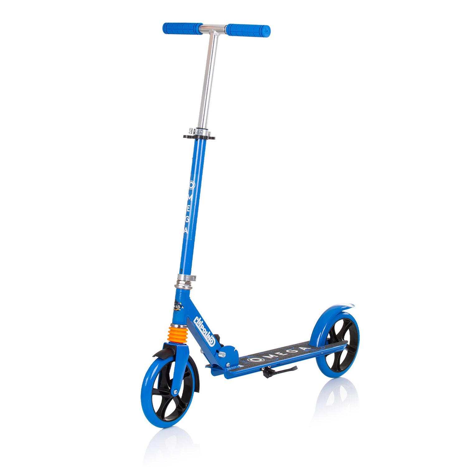 Chipolino Kinderroller Omega PU R&auml;der ABEC-7 Lager verstellbar faltbar Bremse blau - Bild 1