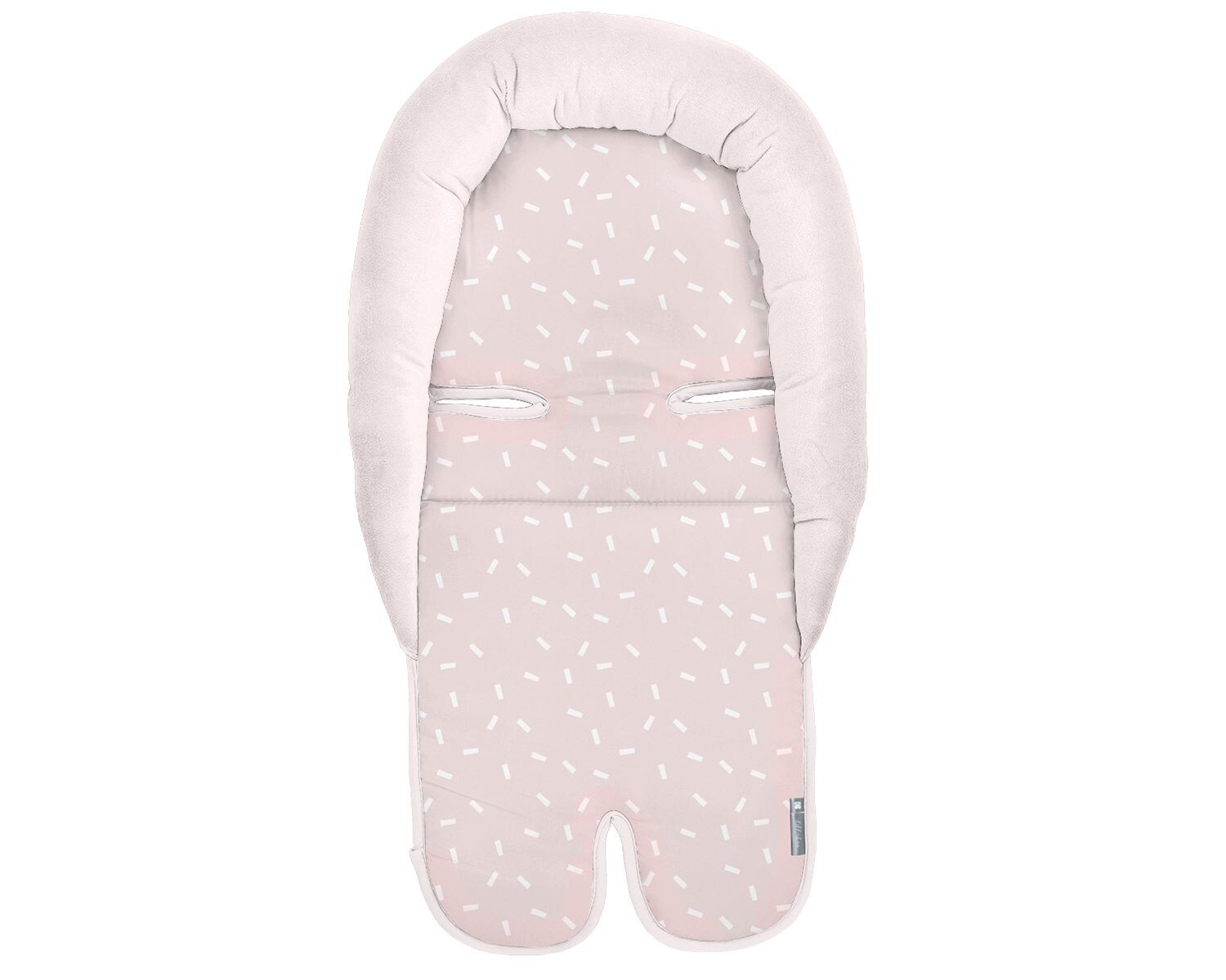 Kikkaboo Kindersitz-Einlage Sitzauflage Kindersitzschutz Memory-Schaum Baumwolle rosa | 03800171207829