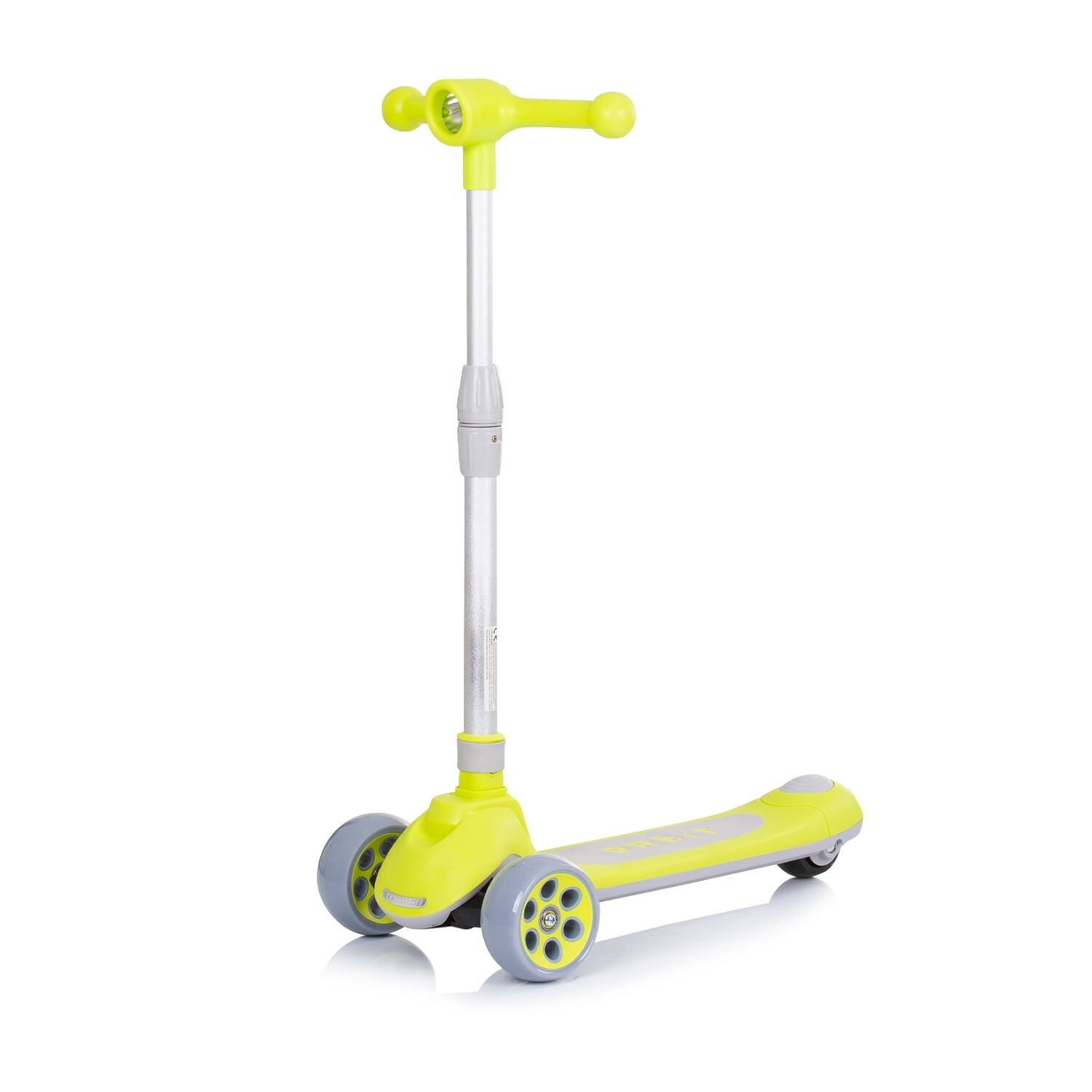 Chipolino Kinderroller Orbit 3 LED-Räder Bremse Lenker höhenverstellbar klappbar grün | 03800931055530