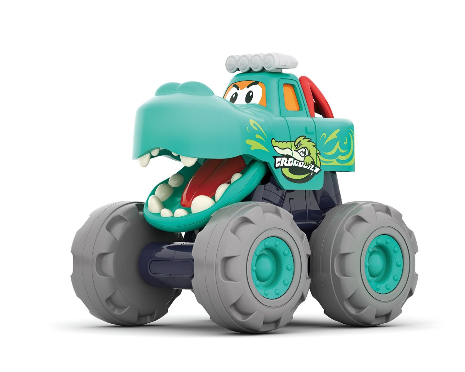 Moni Spielzeug Monstertruck 3151 Monsterdesign, beweglicher Mund, Spielzeugauto t&uuml;rkis - Bild 1