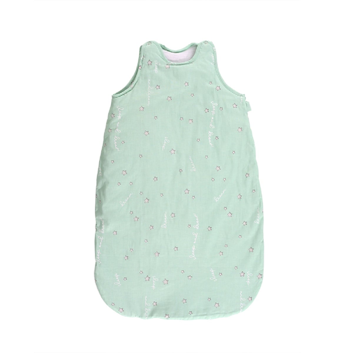 Lorelli Baby Winterschlafsack 85 cm 100% Baumwolle, 2,5 TOG, Ma&szlig;e 80 x 45 x 3 cm hellgr&uuml;n - Bild 1
