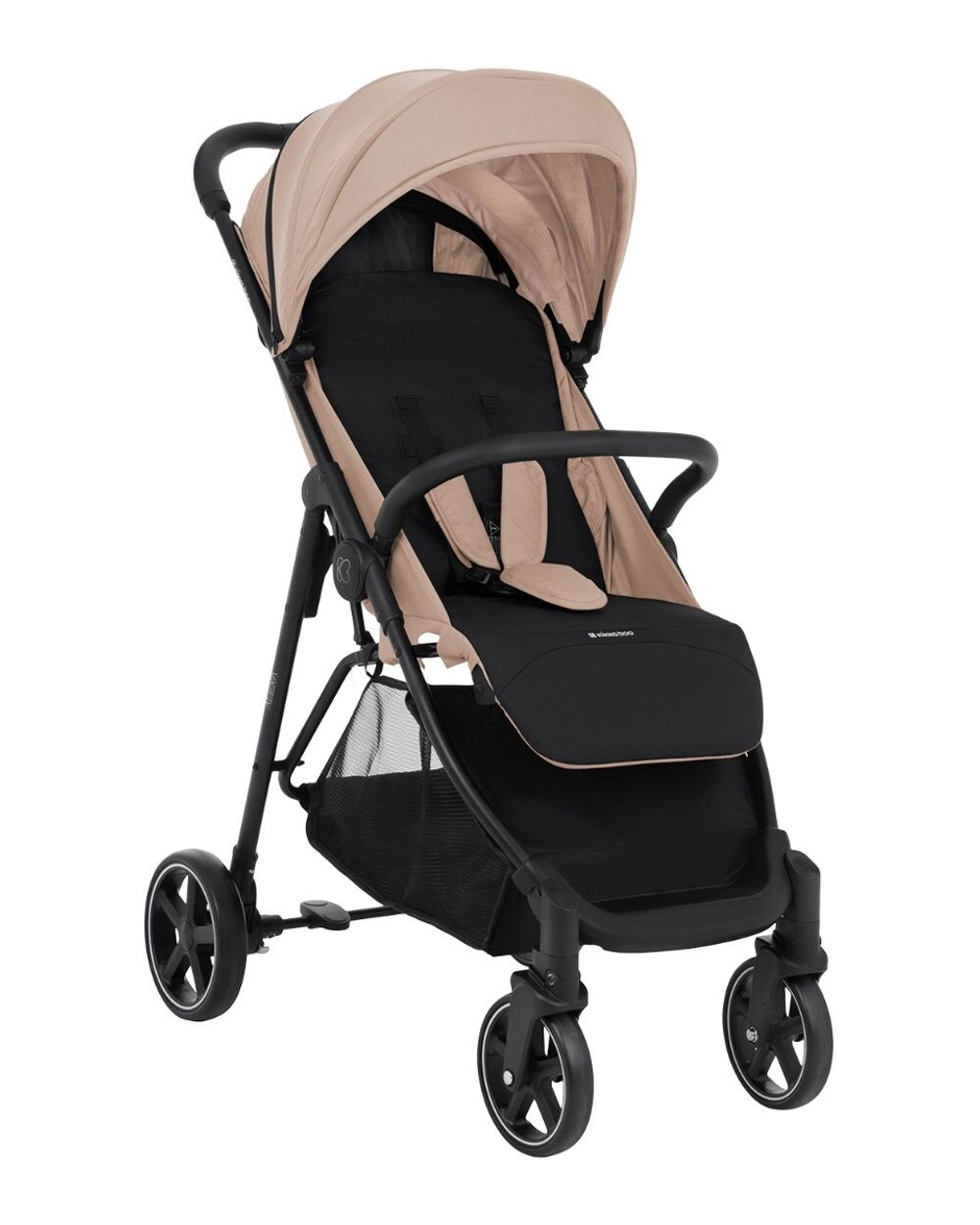 Kikkaboo Kinderwagen, Buggy Alexa 22 kg faltbar, Rückenlehne verstellbar, Gurt rosa