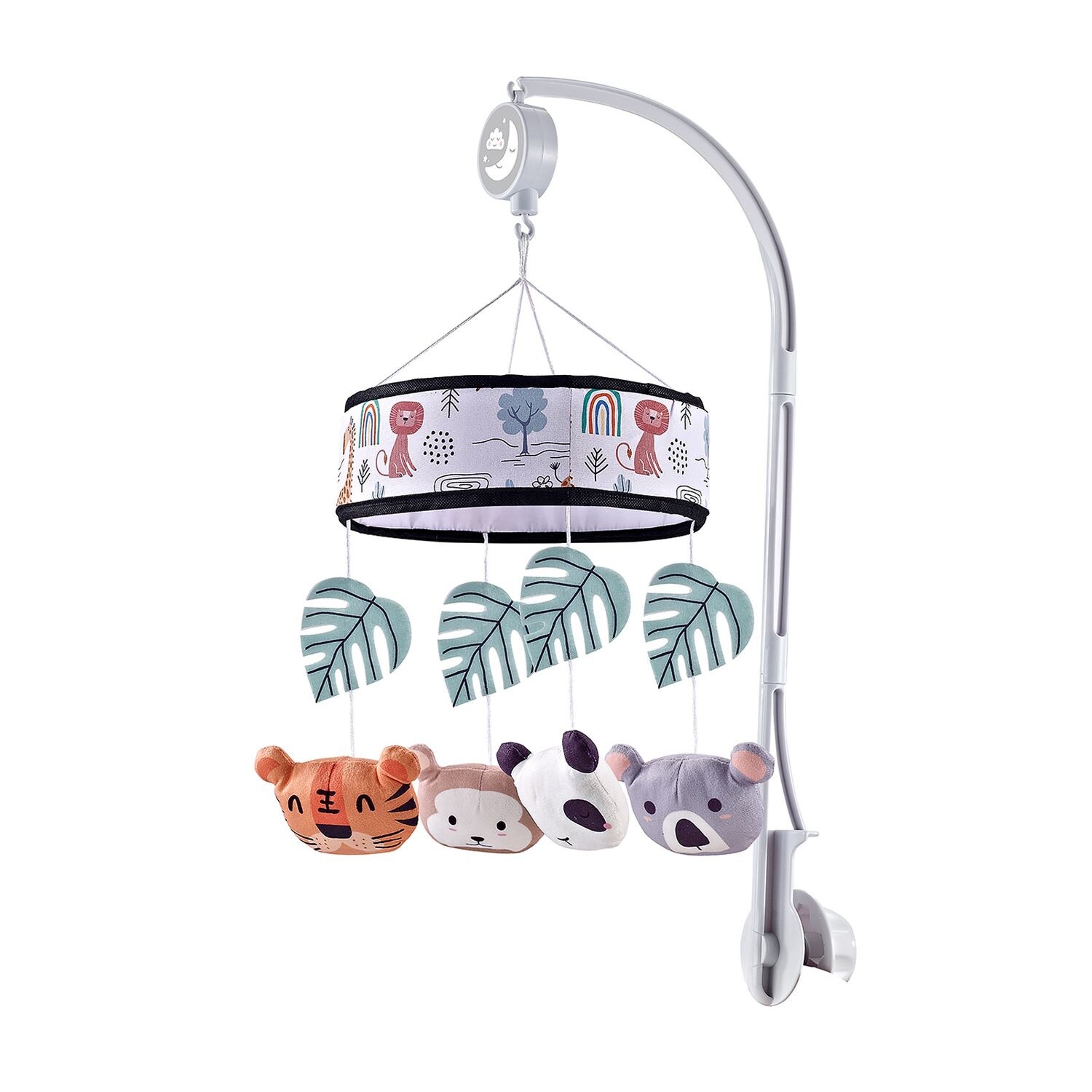 Chipolino Musik Mobile Tropic Tiere Aufzugsmechanismus Melodien Universalklemme bunt | 03800931056049