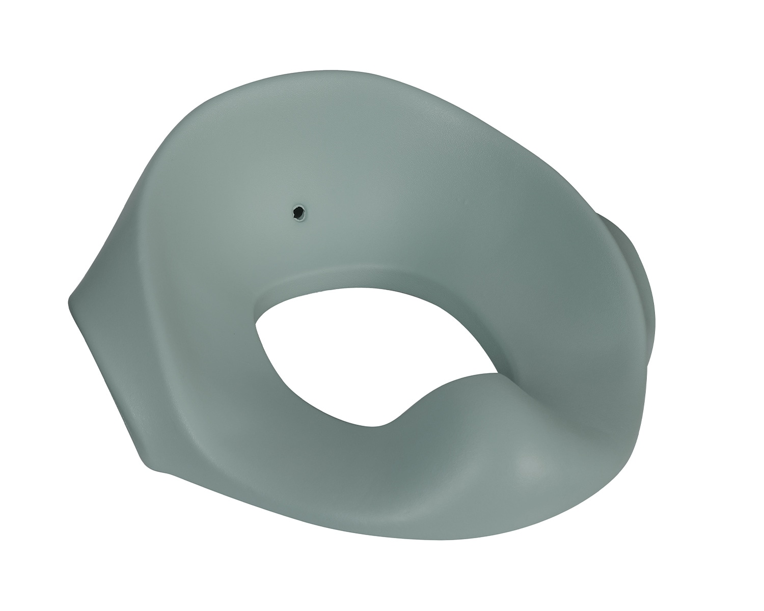 Kikkaboo Toilettensitz Flipper, anatomische Form, Spritzschutz, Seitengriffe gr&uuml;n - Bild 1