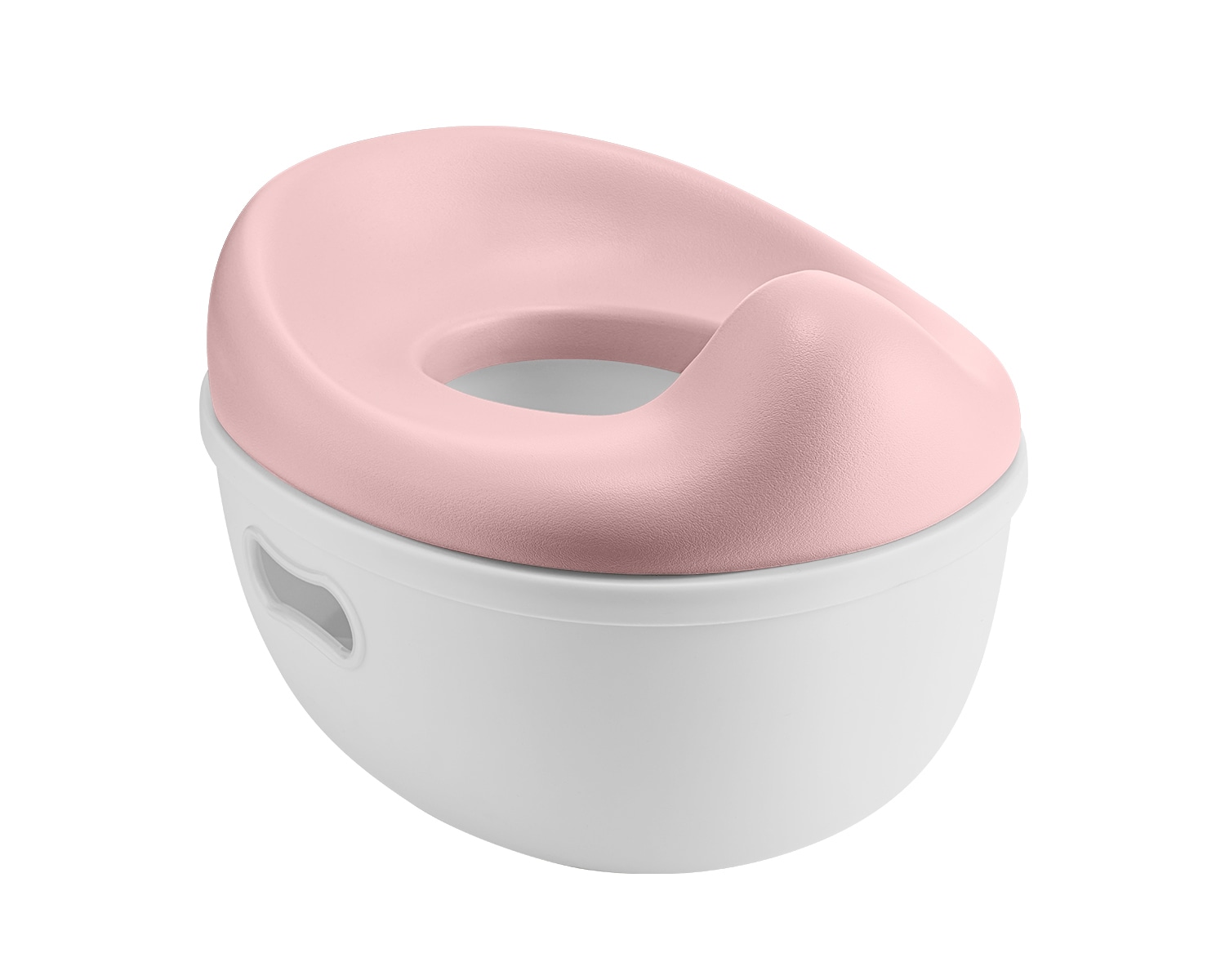 Kikkaboo T&ouml;pfchen 3 in 1 Trio, Toilettensitz, Tritthocker, rutschfeste Basis rosa - Bild 1