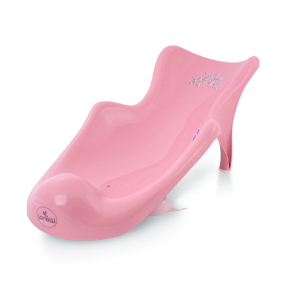 Lorelli Baby Badewannenliege Badewannenauflage ab Geburt, Gr&ouml;&szlig;e 51 x 22&nbsp;x 20&nbsp;cm rosa - Bild 1