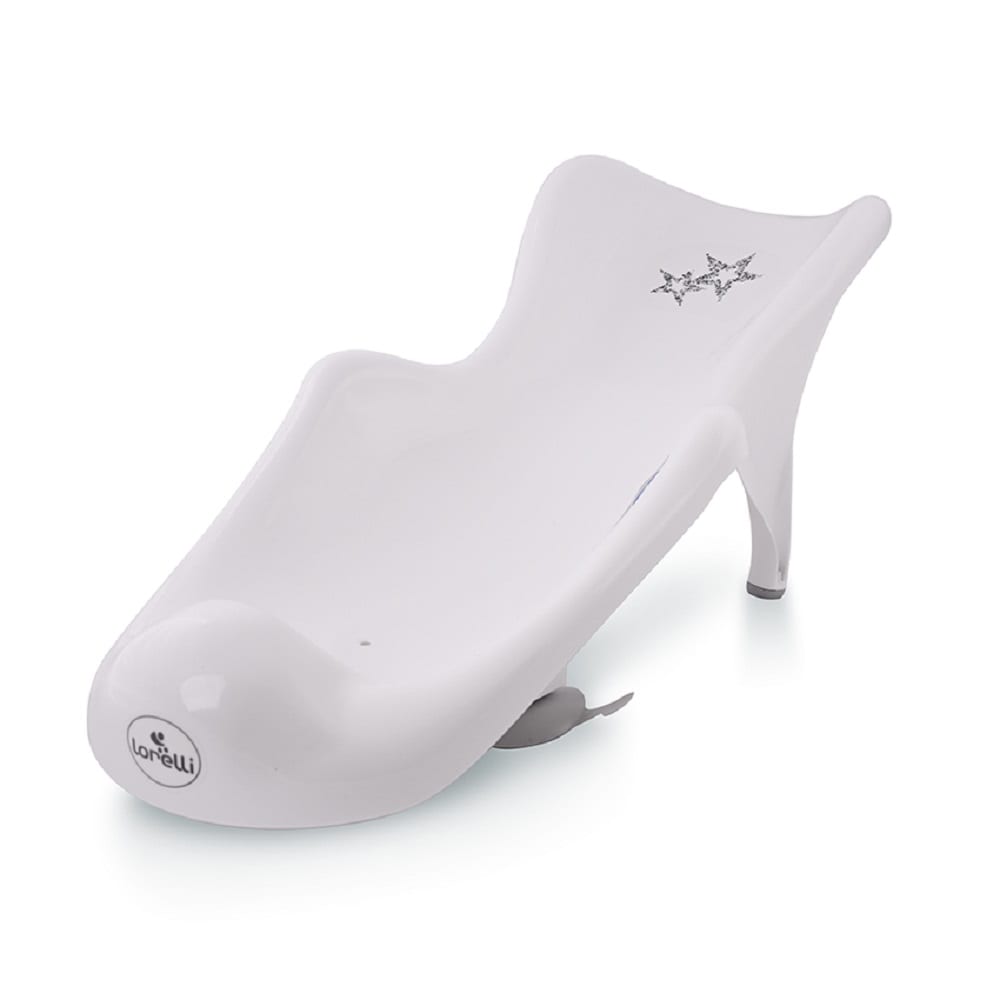 Lorelli Baby Badewannenliege Badewannenauflage ab Geburt, Gr&ouml;&szlig;e 51 x 22&nbsp;x 20&nbsp;cm wei&szlig; dunkelgrau - Bild 1