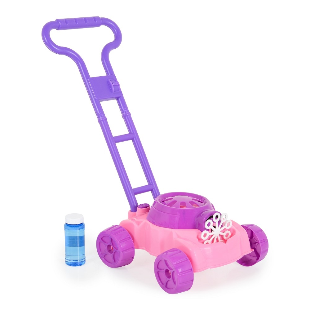 Moni Spielzeug Rasenm&auml;her Bubble, Seifenblasenfunktion, Kunststoff, ab 3 Jahren rosa - Bild 1