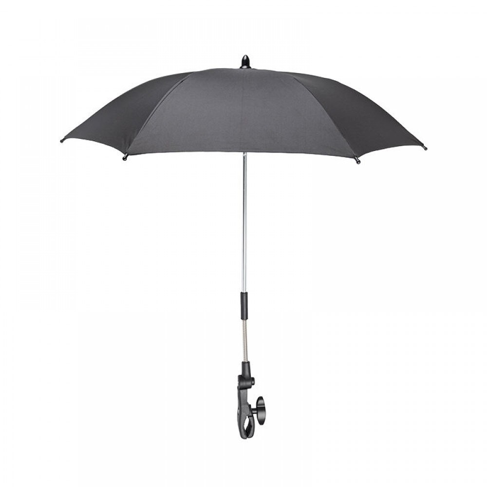 Moni Kinderwagenschirm, Sonnenschirm, universal, Durchmesser 80 cm, UV-Schutz schwarz | 03800146270377
