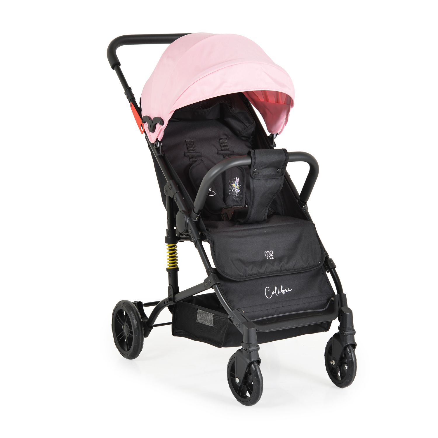 Moni Kinderwagen Buggy Colibri, faltbar, verstellbar, 5-Punkt-Gurt, ab 6 Monaten rosa - Bild 1
