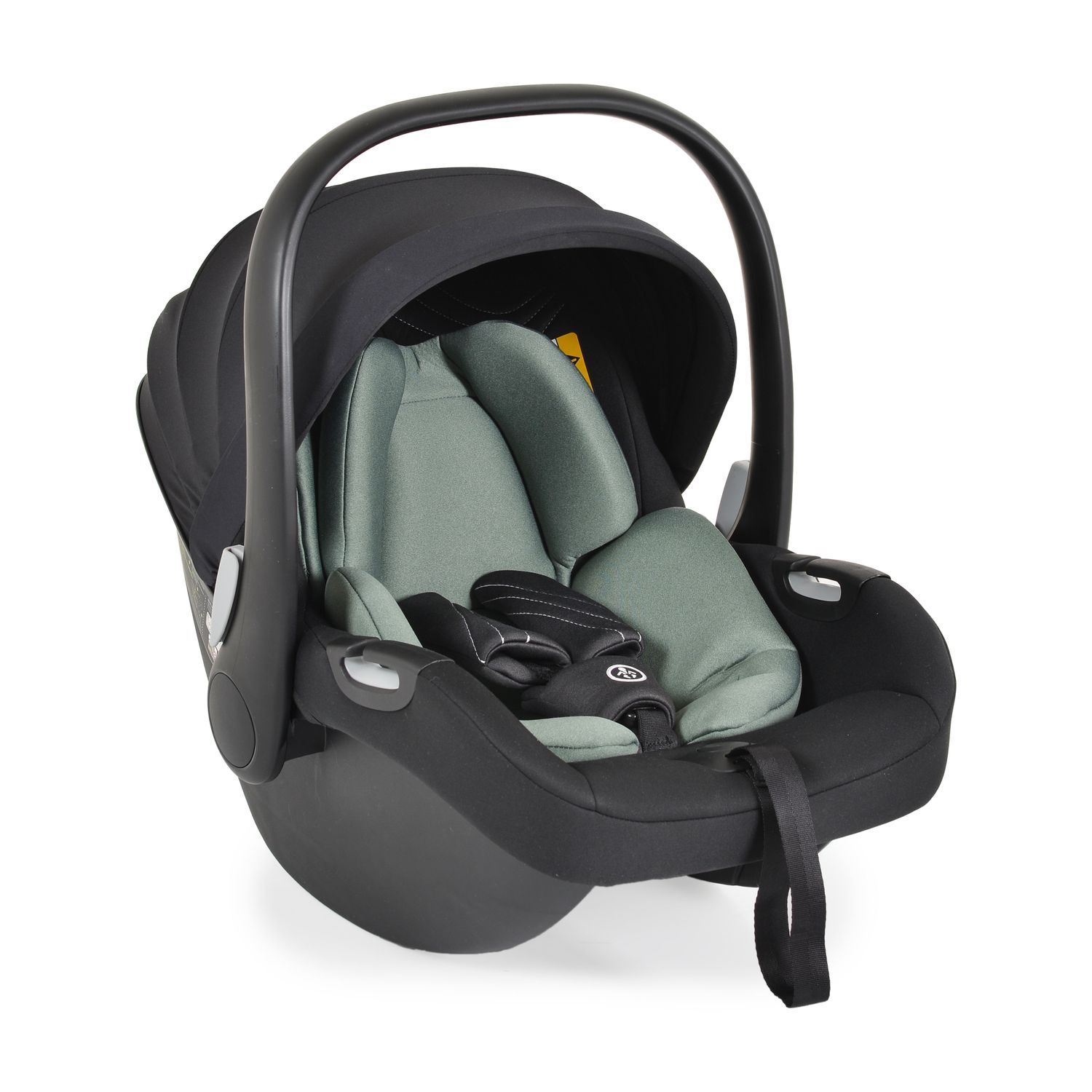 Cangaroo Babyschale i-Size (40 - 83cm) Gruppe 0+ Gurt, verstellbare Kopfst&uuml;tze gr&uuml;n - Bild 1