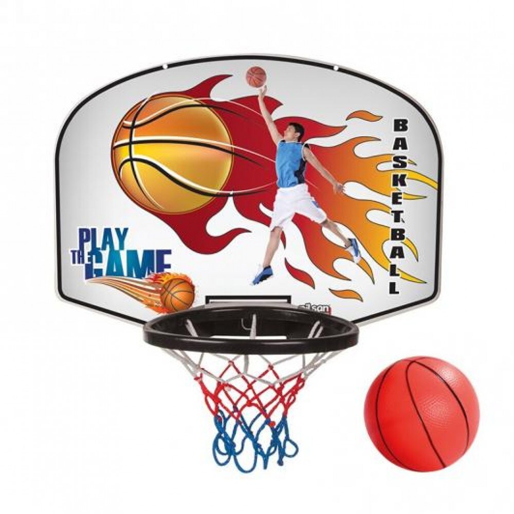 Pilsan 3389 Kinder Basketballkorb 76 x 57,5 x 56 cm, ergonomisches Design schwarz | 08693461034008