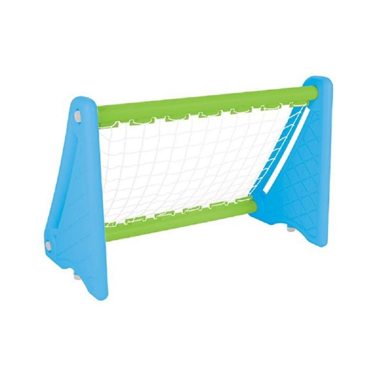 Pilsan Kinderfußballtor 03371 wetterfest. für den Garten, einfache Installation grün | 08693461003035