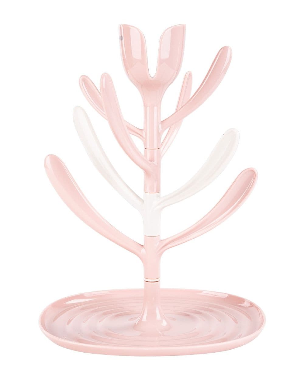 Kikkaboo Flaschentrockner Tulip, f&uuml;r 8 Babyflaschen, Becher, Zubeh&ouml;r, abnehmbar rosa - Bild 1