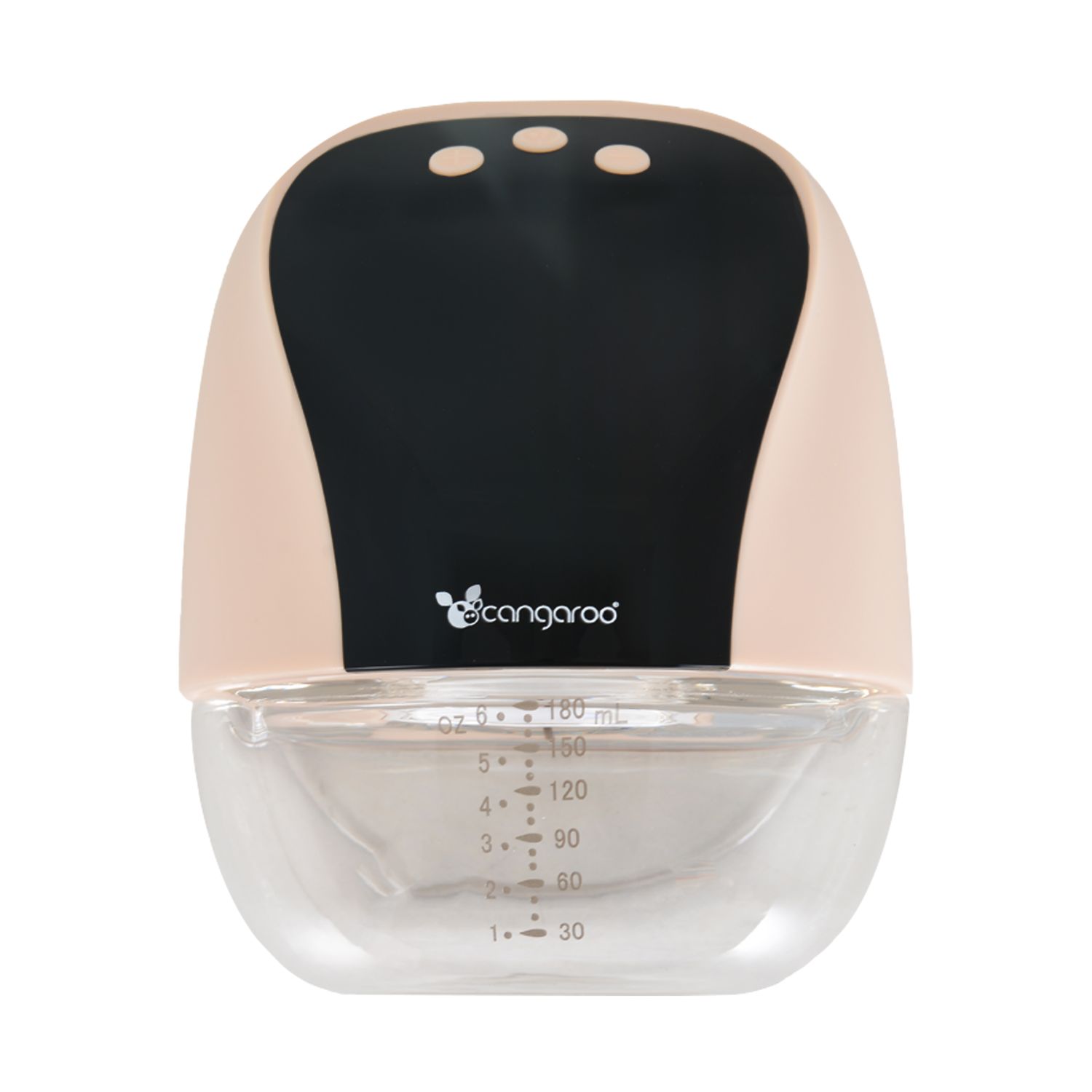 Cangaroo tragbare Milchpumpe Libera, elektrisch, verschiedene Funktionen, Akku beige - Bild 1