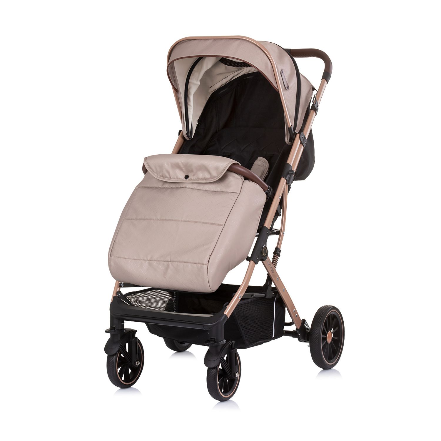 3-in-1 Kinderwagen Buggy  Zusammenklappbar, Alle 4 Rder Gedmpft, Inkl.  5-Punkt-Gurt Kinderwagen Zum Zusammenklappen