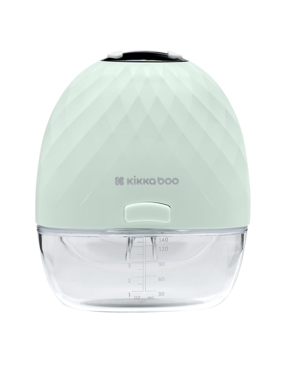 Kikkaboo tragbare Milchpumpe Winnie elektrisch Fassung 140 ml Speicherfunktion gr&uuml;n - Bild 1