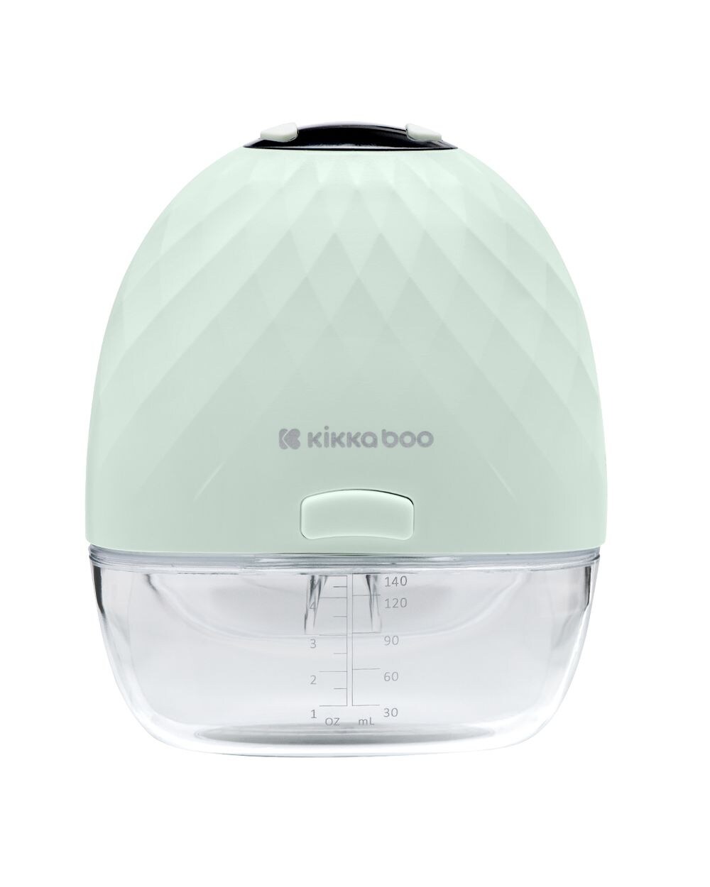 Kikkaboo tragbare Milchpumpe Winnie elektrisch Fassung 140 ml Speicherfunktion grün