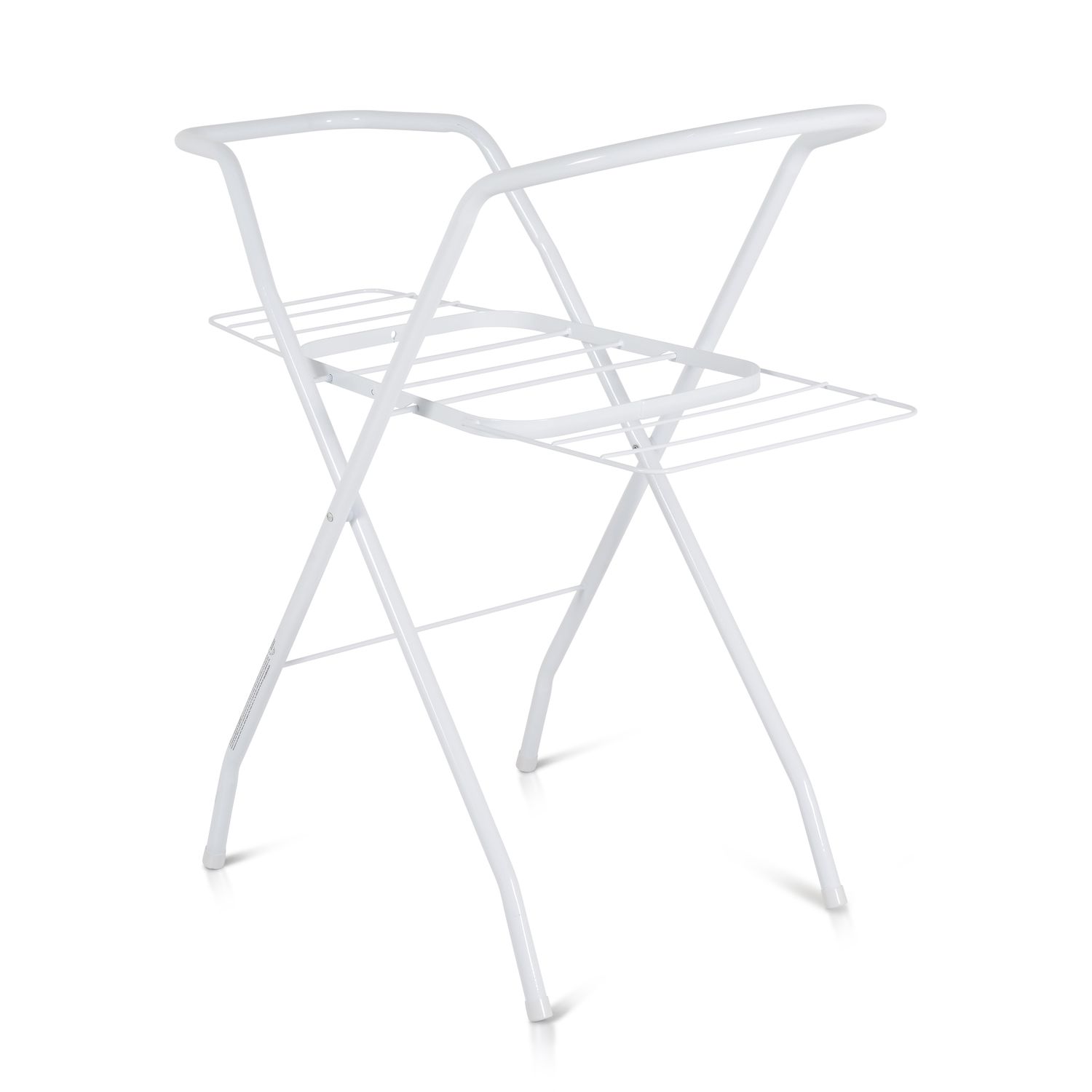 Cangaroo Babybadewannenst&auml;nder 2 in 1 Aqua Babyw&auml;schetrockner Metall klappbar wei&szlig; - Bild 1