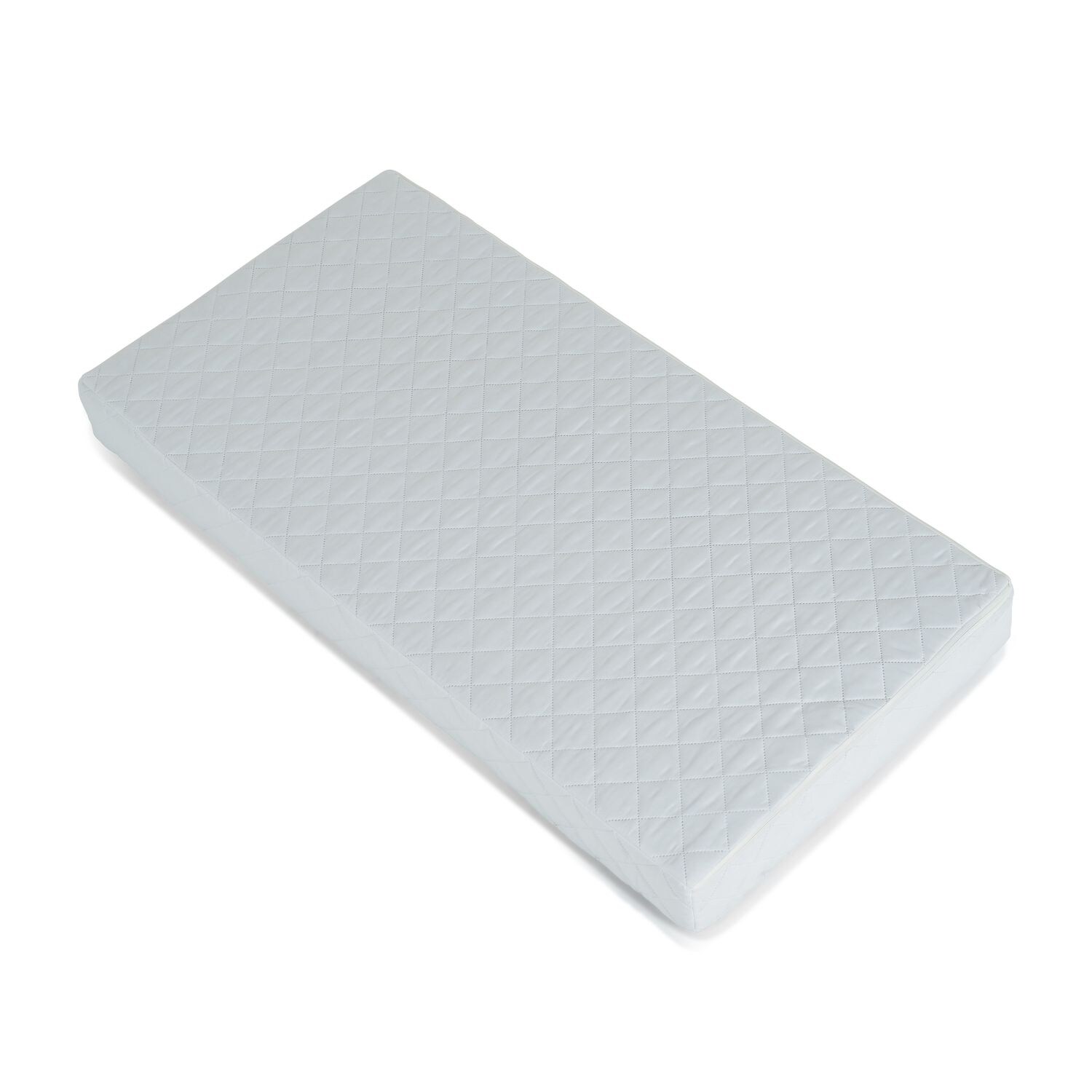 Moni Kinderbett-Matratze Pearl, 120 x 60 x 12 cm, Bezug abnehmbar, ab Geburt weiß | 03800146249731