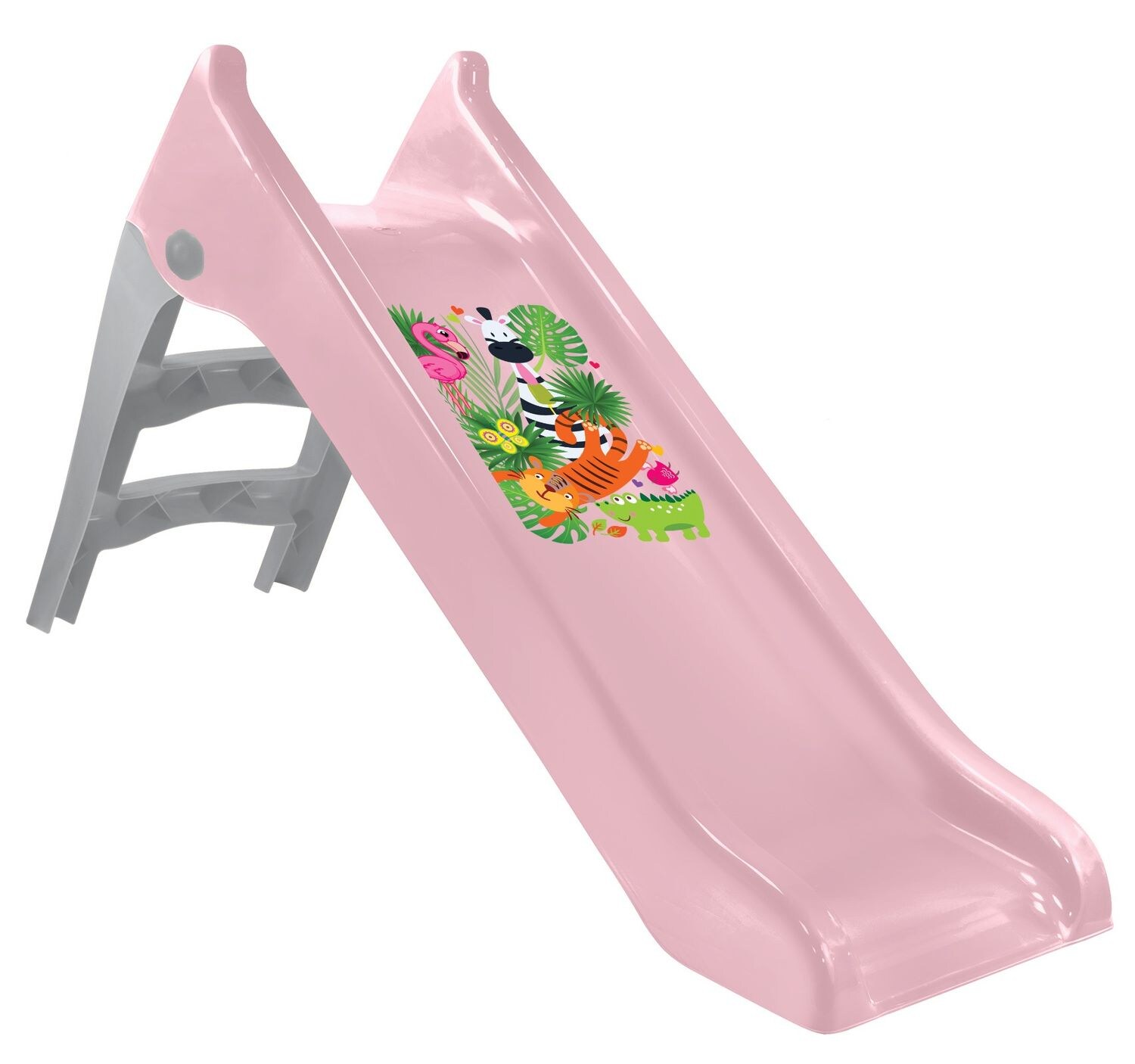 Mochtoys Kinderrutsche Pastell, 140 cm Rutschlänge, Wasserrutsche, wetterfest rosa | 05907442127973