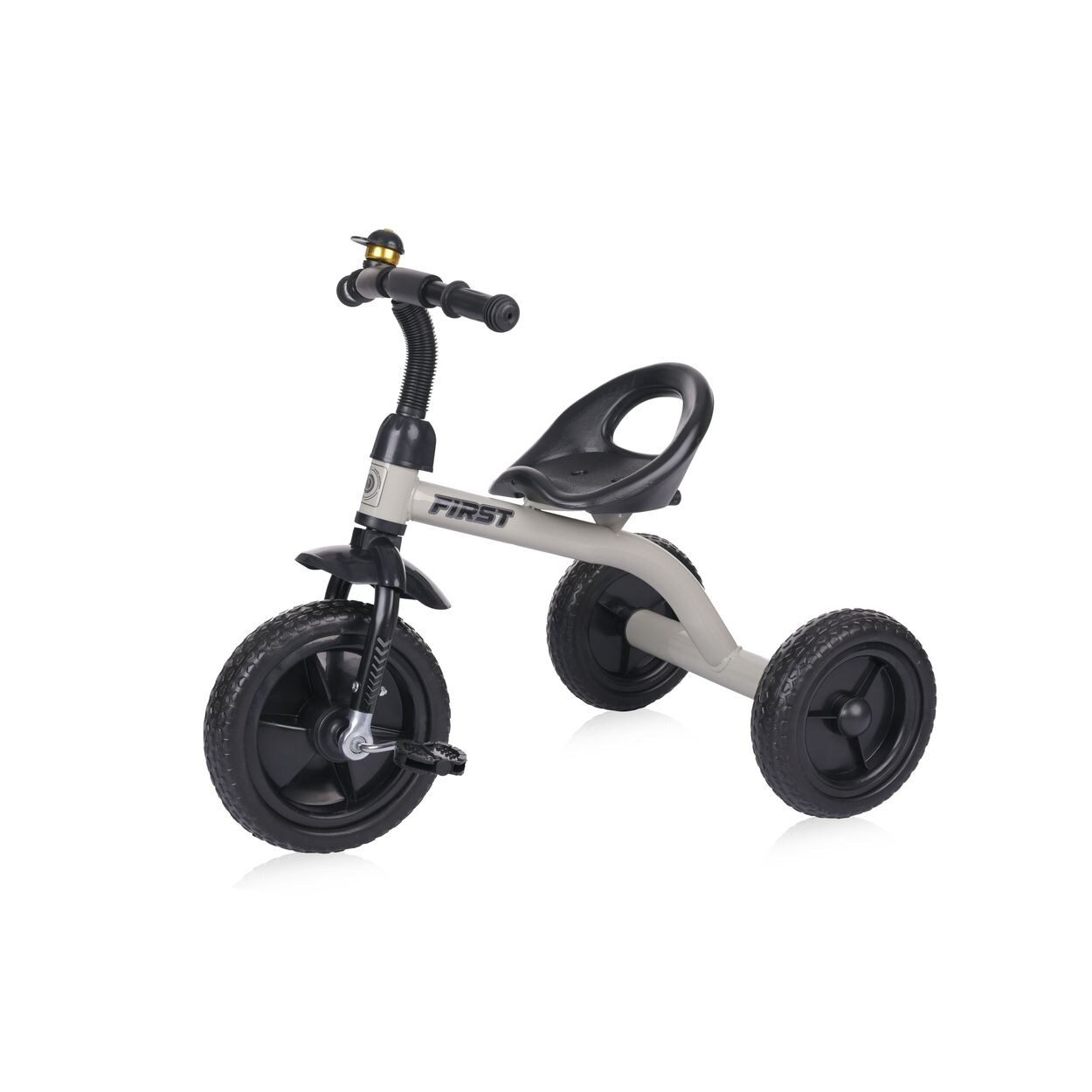 Lorelli Dreirad First ergonomischer Sitz, EVA-Räder, Sitzposition verstellbar beige