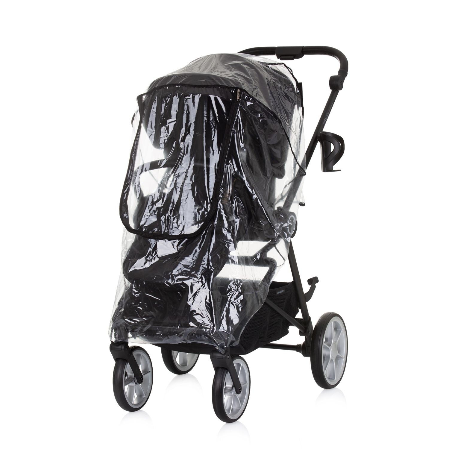 Chipolino Kinderwagen Regenschutz universal, für alle Einsitzer, Regenhaube transparent