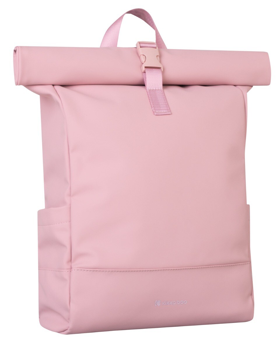 Kikkaboo Wickeltasche Jayden Rucksack Griffl&auml;nge einstellbar, Rei&szlig;verschluss rosa - Bild 1