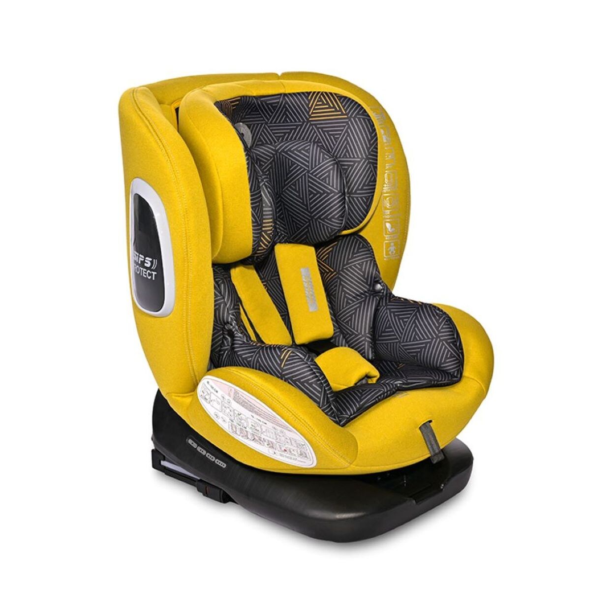 Lorelli Kindersitz Phoenix i-Size Isofix Gruppe 0+/1/2/3 (40-150cm) Top Tether gelb
