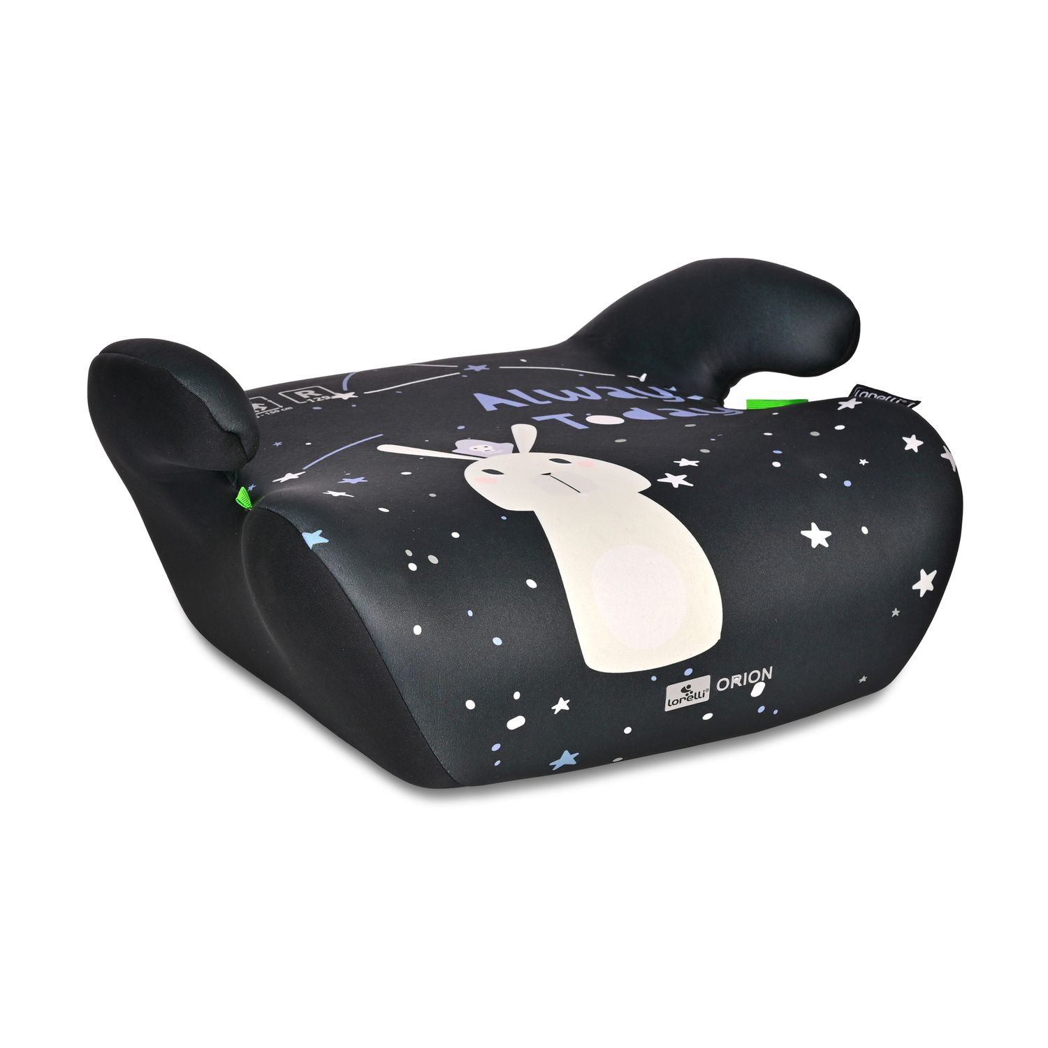 Lorelli Kindersitzerh&ouml;hung i-Size Orion (125-150cm) Boostersitz, Bezug waschbar schwarz - Bild 1