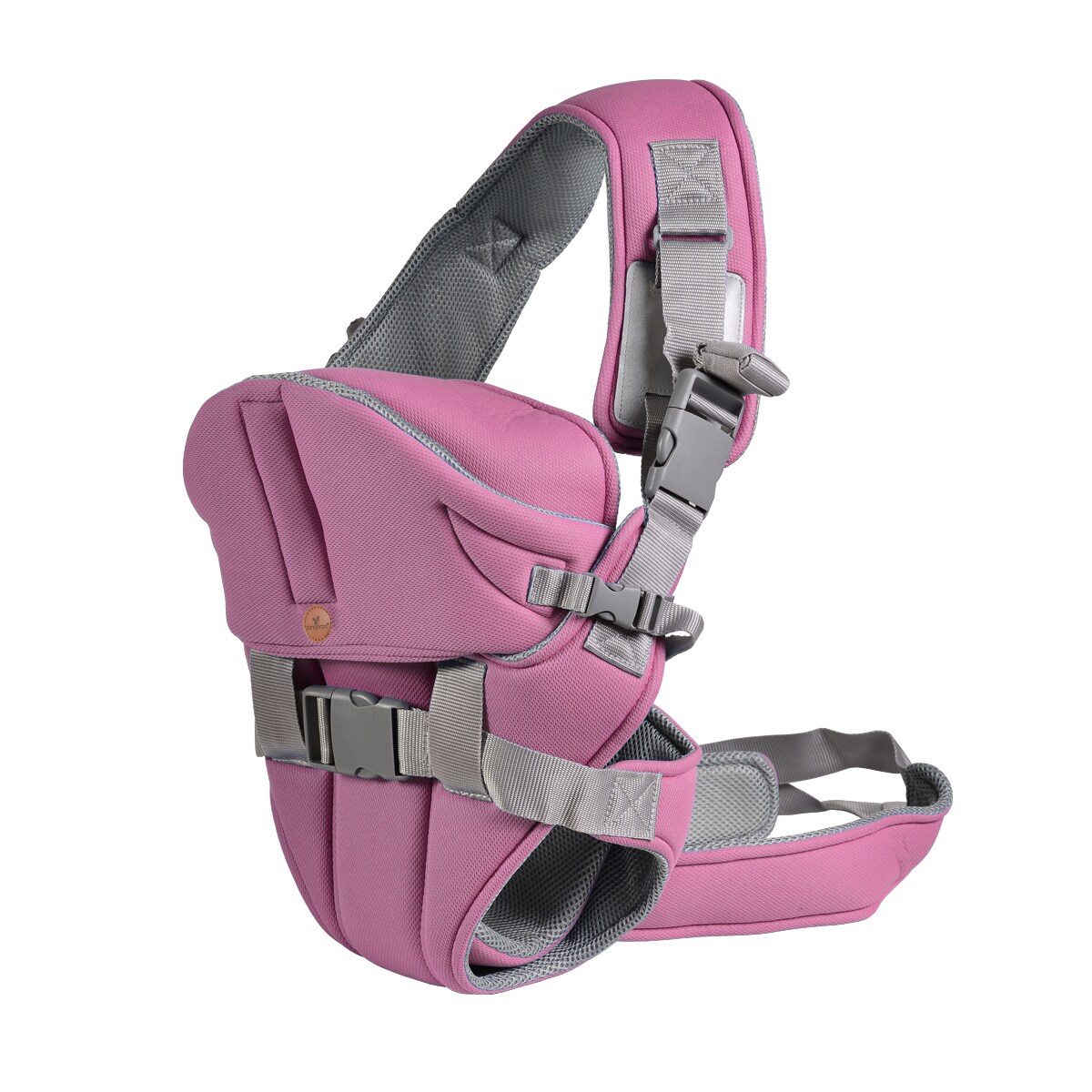 Babytrage Carry go 2 in 1 Bauch- und Hüfttrage von 3 Monaten bis 1 Jahr pink