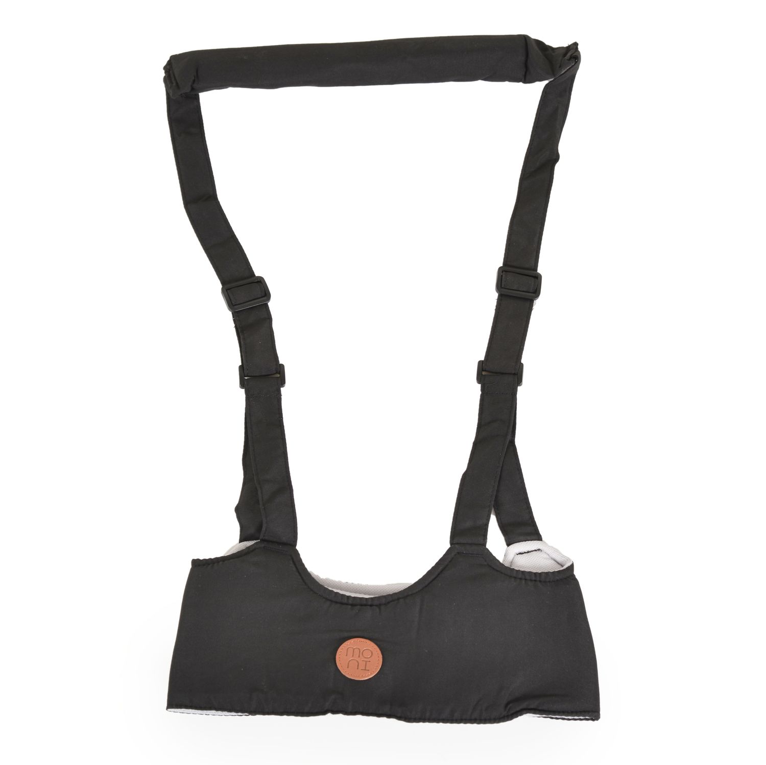 Moni Babylaufgurt Walky BW001, Laufleine, Laufhilfe, Sicherheitsgurt verstellbar schwarz - Bild 1