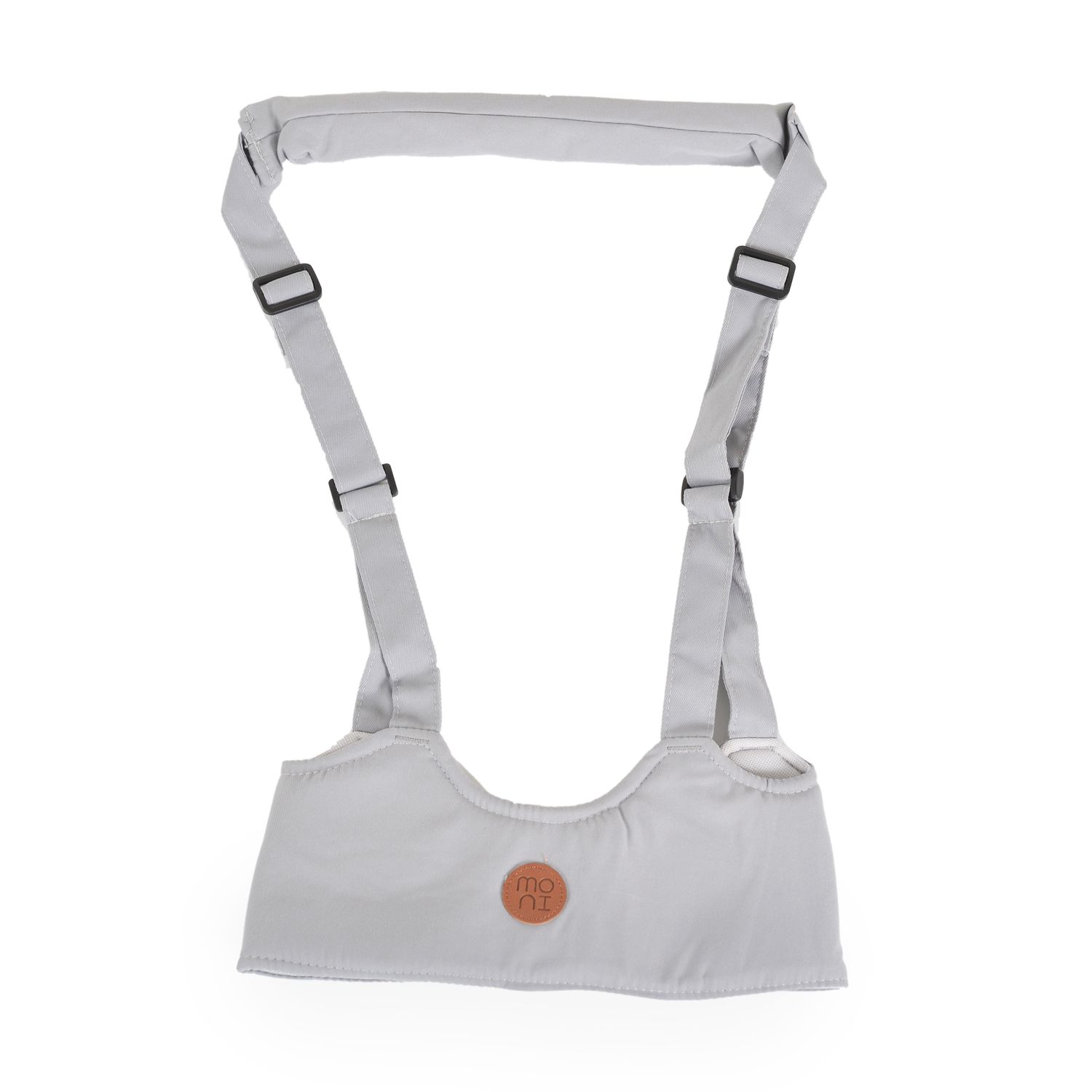 Moni Babylaufgurt Walky BW001, Laufleine, Laufhilfe, Sicherheitsgurt verstellbar hellgrau - Bild 1