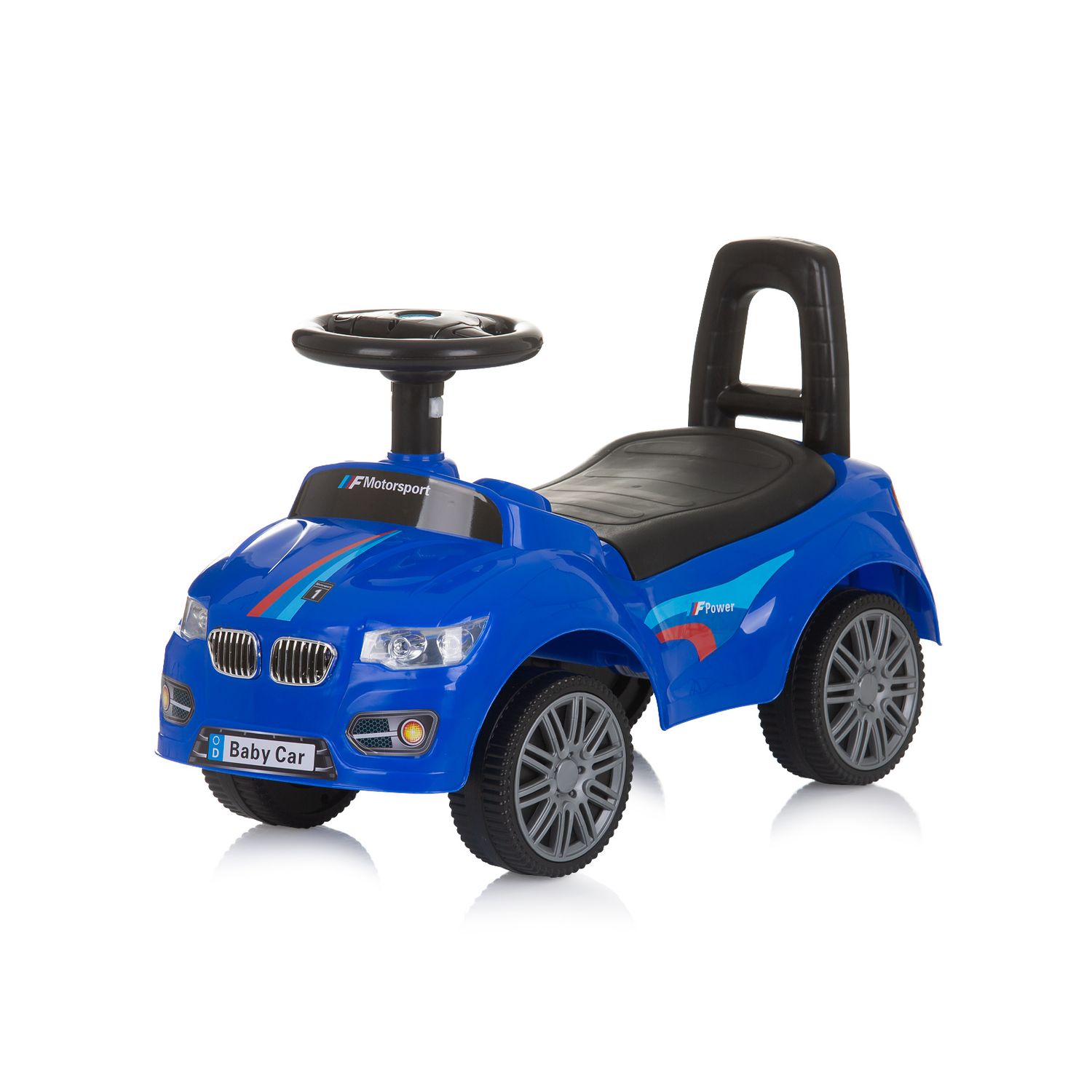 Chipolino Kinder Rutschauto Sprinter Stauraum unter Sitz Musik Hupe R&uuml;ckenlehne blau - Bild 1
