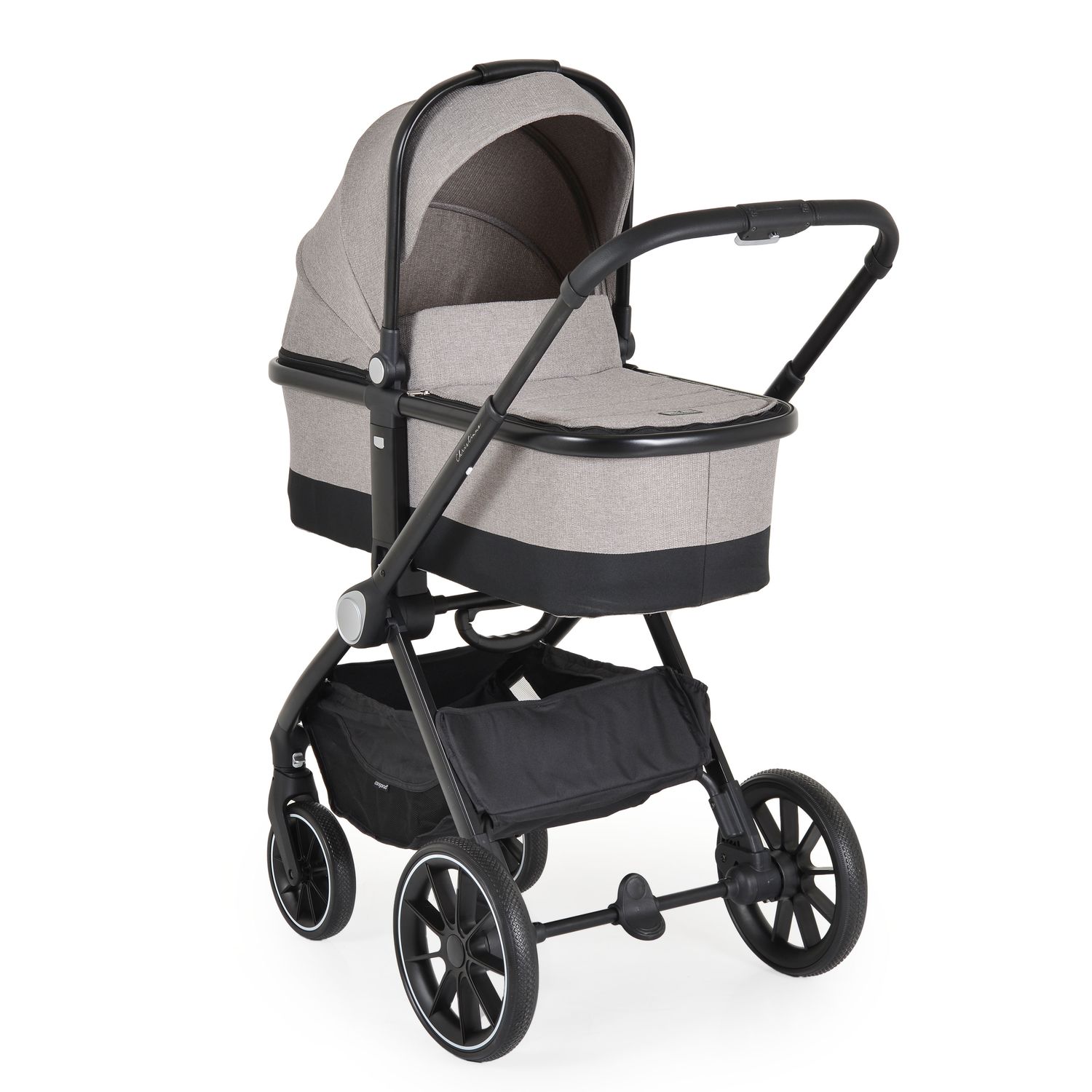 Cangaroo Kombikinderwagen 3 in 1 Christiano Babywanne Babyschale klappbar Tasche beige - Bild 1