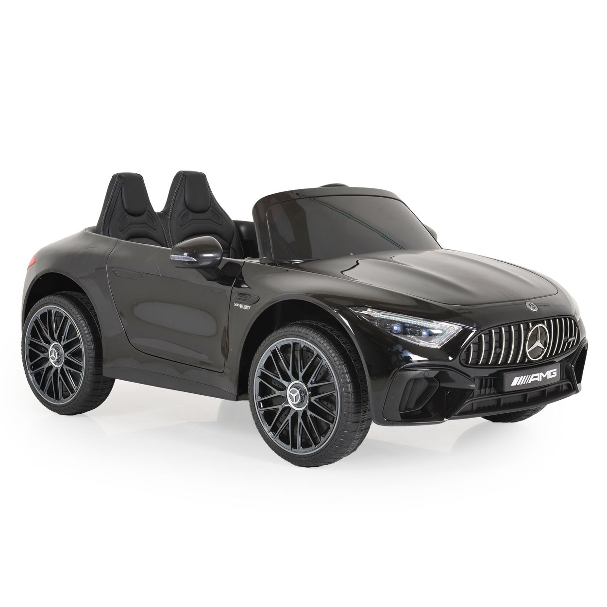Moni Kinder Elektroauto Mercedes-Benz DK-SL63 Zweisitzer Fernbedienung Bluetooth schwarz