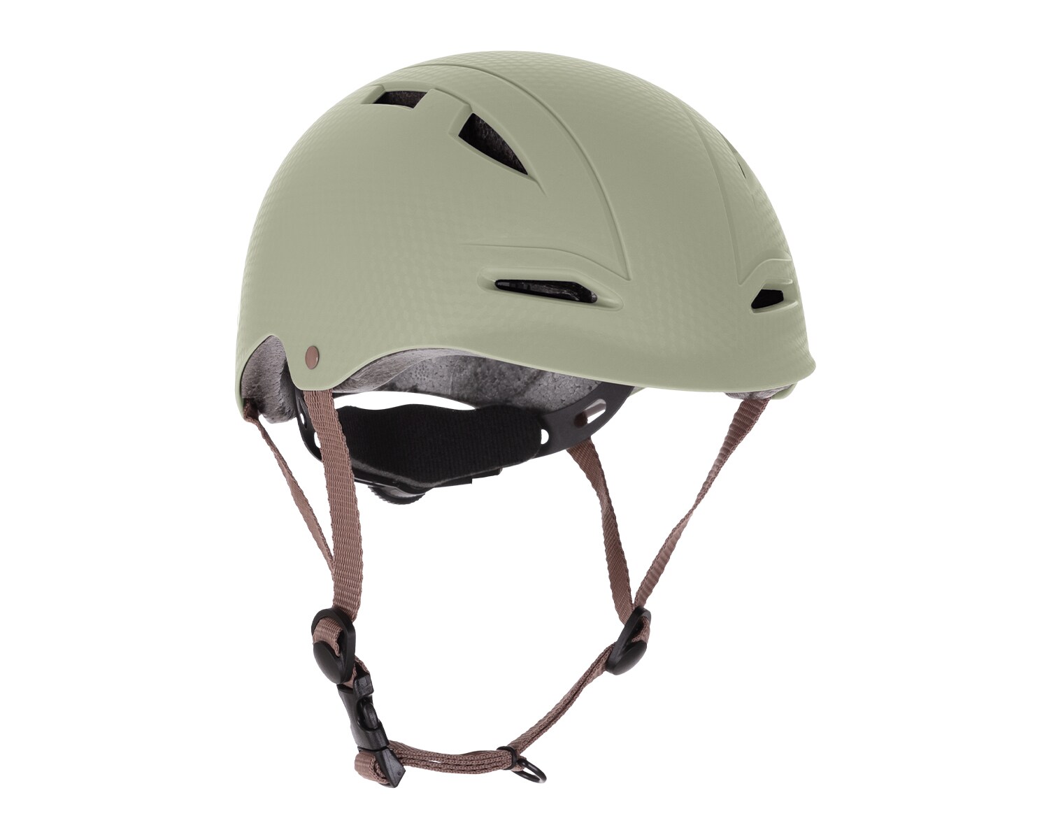 Kikkaboo Kinder-Schutzhelm 46 - 56 cm mit 9 gro&szlig;en &Ouml;ffnungen verstellbare Gurte gr&uuml;n - Bild 1