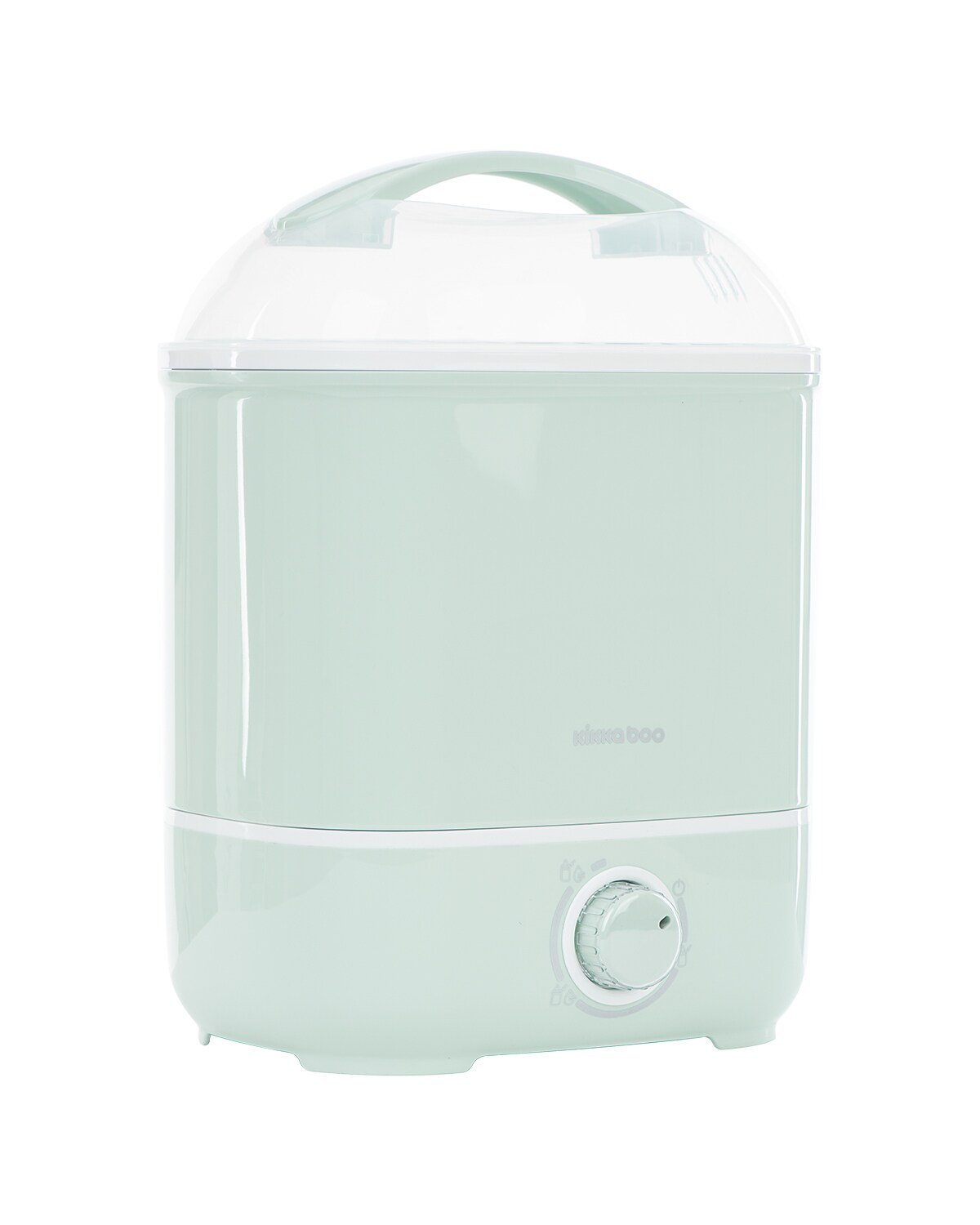 Kikkaboo Sterilisator Trockner Cleo 2 in 1 elektrisch 6 Flaschen Schalterknopf hellgrün | 03800171209076