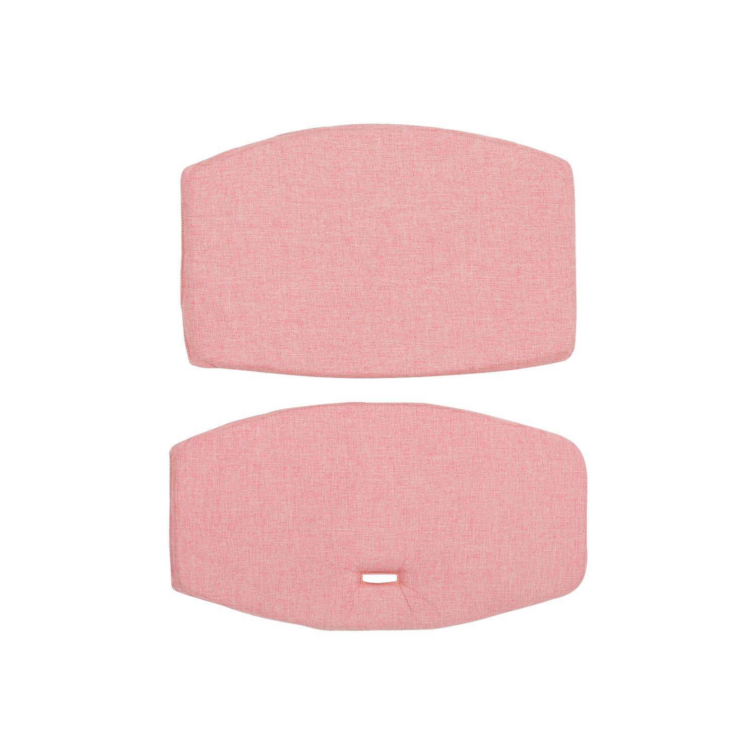 Chipolino Kinder-Kissenset Hochstuhl 2-teiliges Sitzeinlagen-Set f&uuml;r Holz-St&uuml;hle rosa - Bild 1