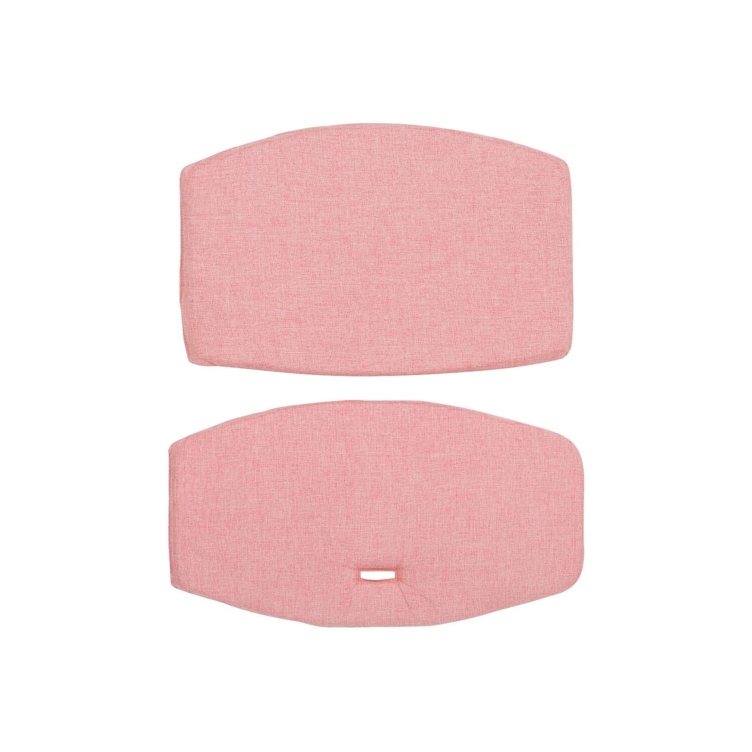 Chipolino Kinder-Kissenset Hochstuhl 2-teiliges Sitzeinlagen-Set für Holz-Stühle rosa | 03800931060268