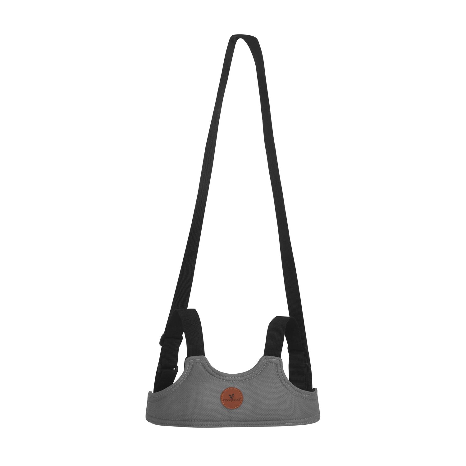 Cangaroo Babylaufgurt Safety, Riemen verstellbar, Laufleine, Sicherheitsgurt grau - Bild 1