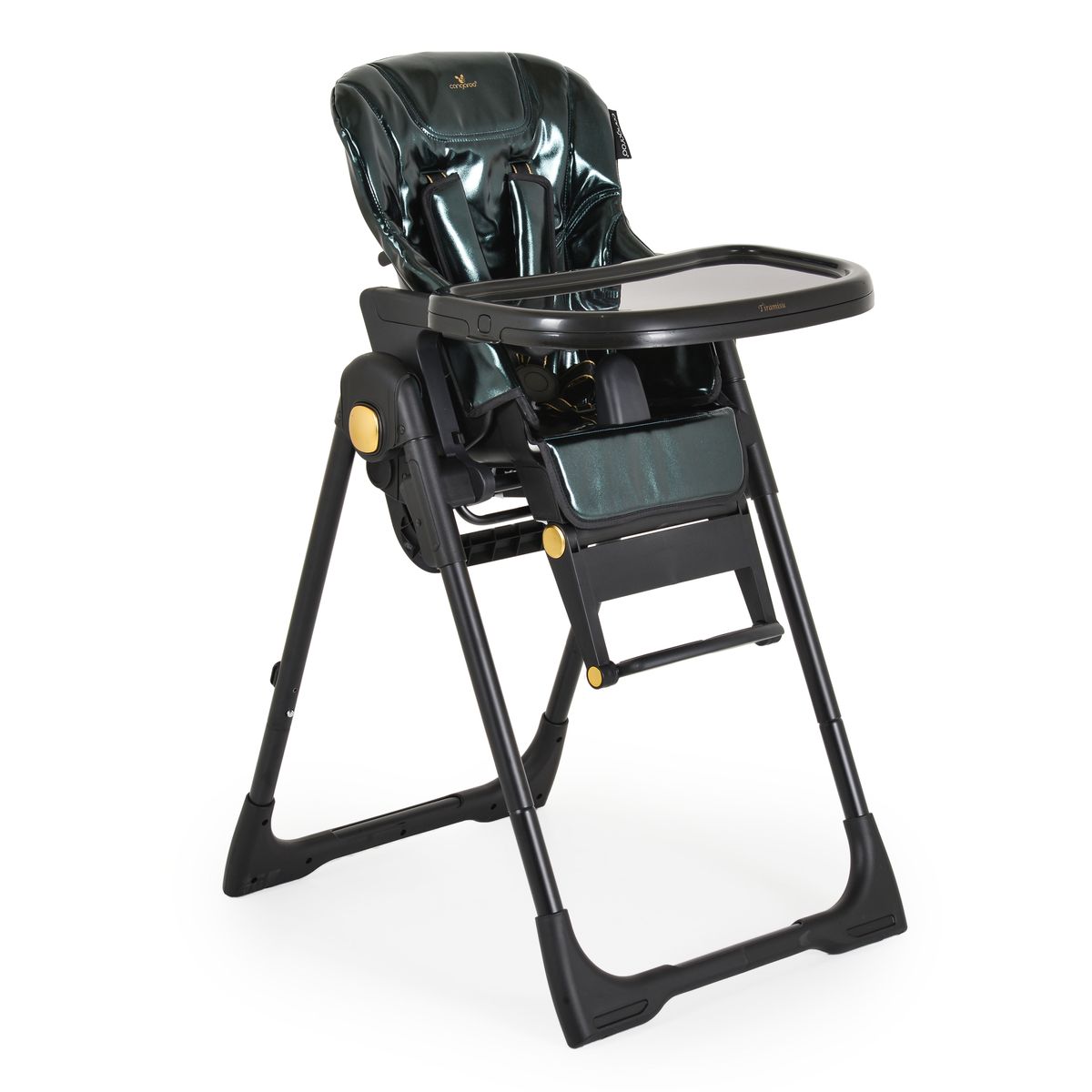 Cangaroo Kinderhochstuhl Tiramisu 2in1 klappbar h&ouml;henverstellbar 5 Kipp-Position gr&uuml;n - Bild 1