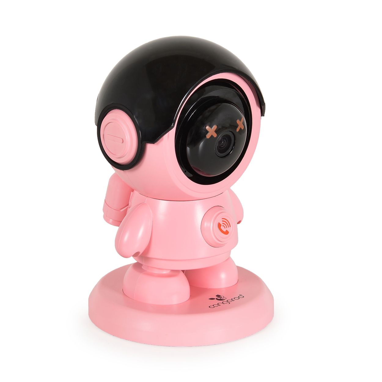 Cangaroo Babyphone West 360 Grad Drehung, Nachtsicht, SD-Kartenstecklatz, WLAN rosa - Bild 1