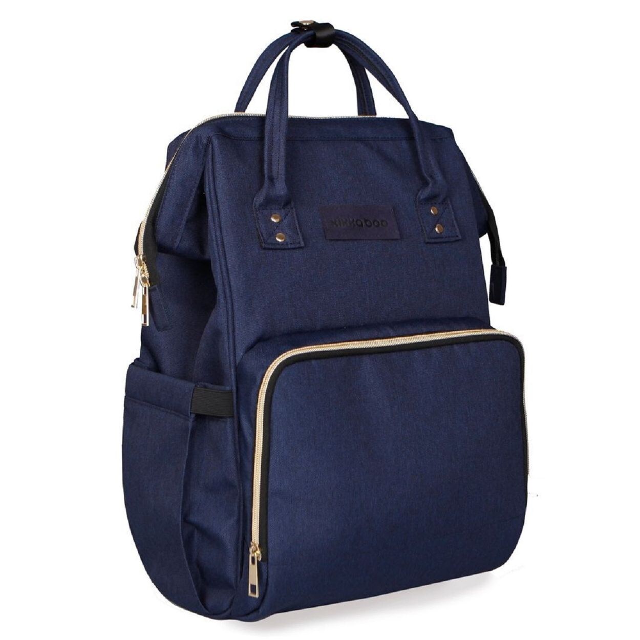 Kikkaboo Wickeltasche Siena, Rucksack, Wickelunterlage, Grifflänge einstellbar dunkelblau